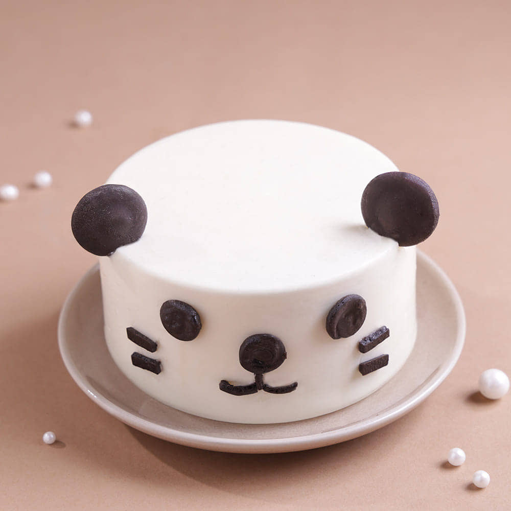 Cute Milk Chocolate Bento Cake