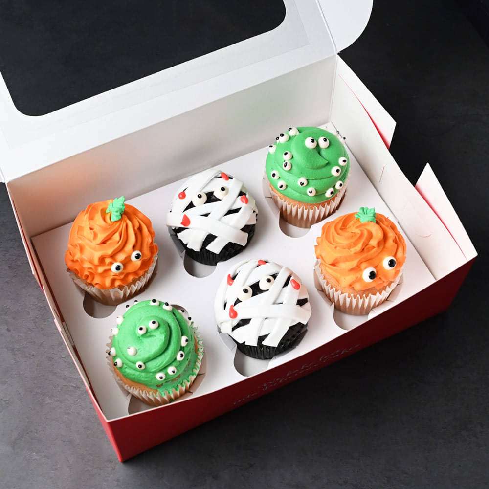Cute Monster Cupcake