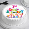 Cutesy One Year Bday Cake