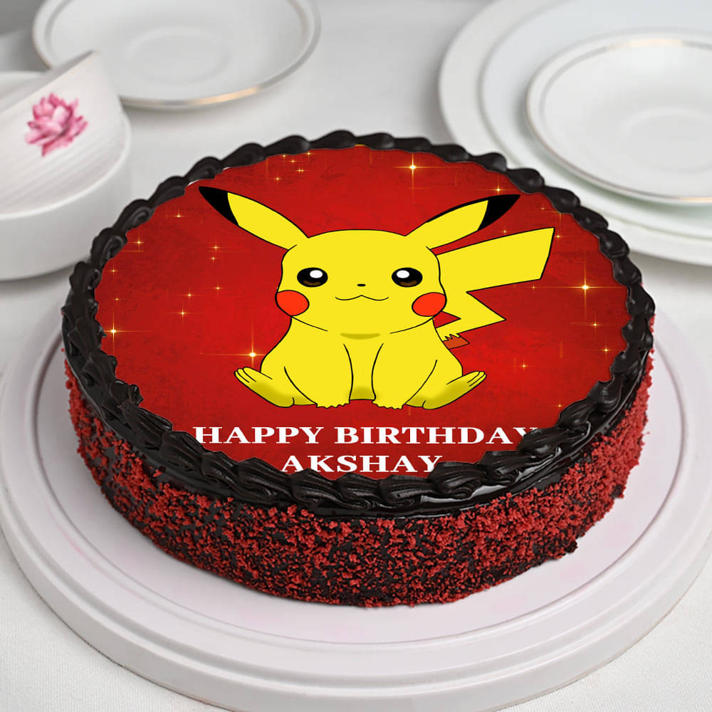 Share 75+ happy birthday pikachu cake best