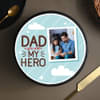 Heroic Fathers Photo Cake