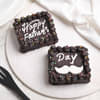 Fathers Day Chocolate Brownie Duo