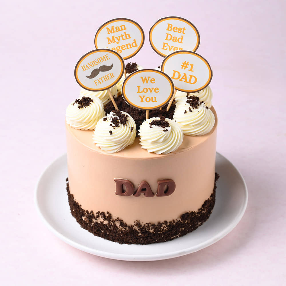 Dad Love Celebration Cake