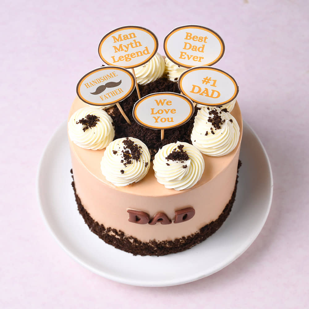 Dad Love Celebration Cake