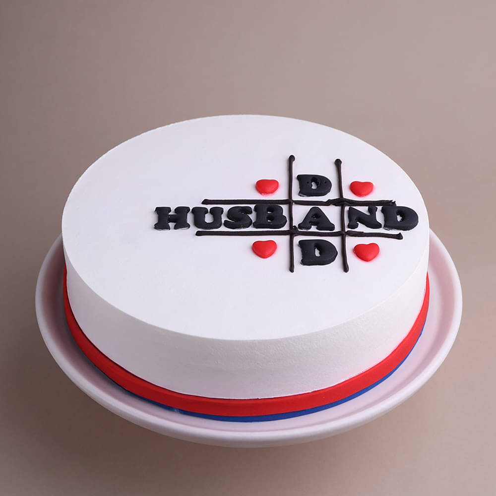 Dad N Husband Jigsaw Cake