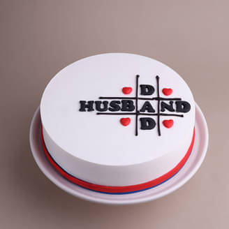 Dad N Husband Jigsaw Cake