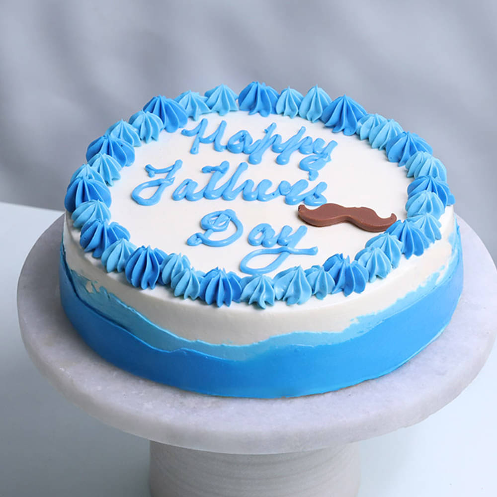 Dads Day Choco Raspberry Cake