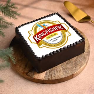 Majestic Kingfisher Birthday Cake Majestic Kingfisher Birthday Cake