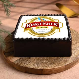 Majestic Kingfisher Birthday Cake