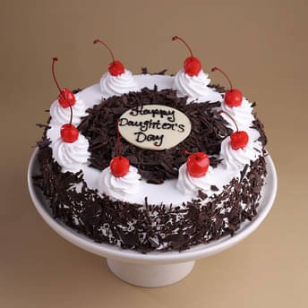 Daughters Day Blackforest Cake