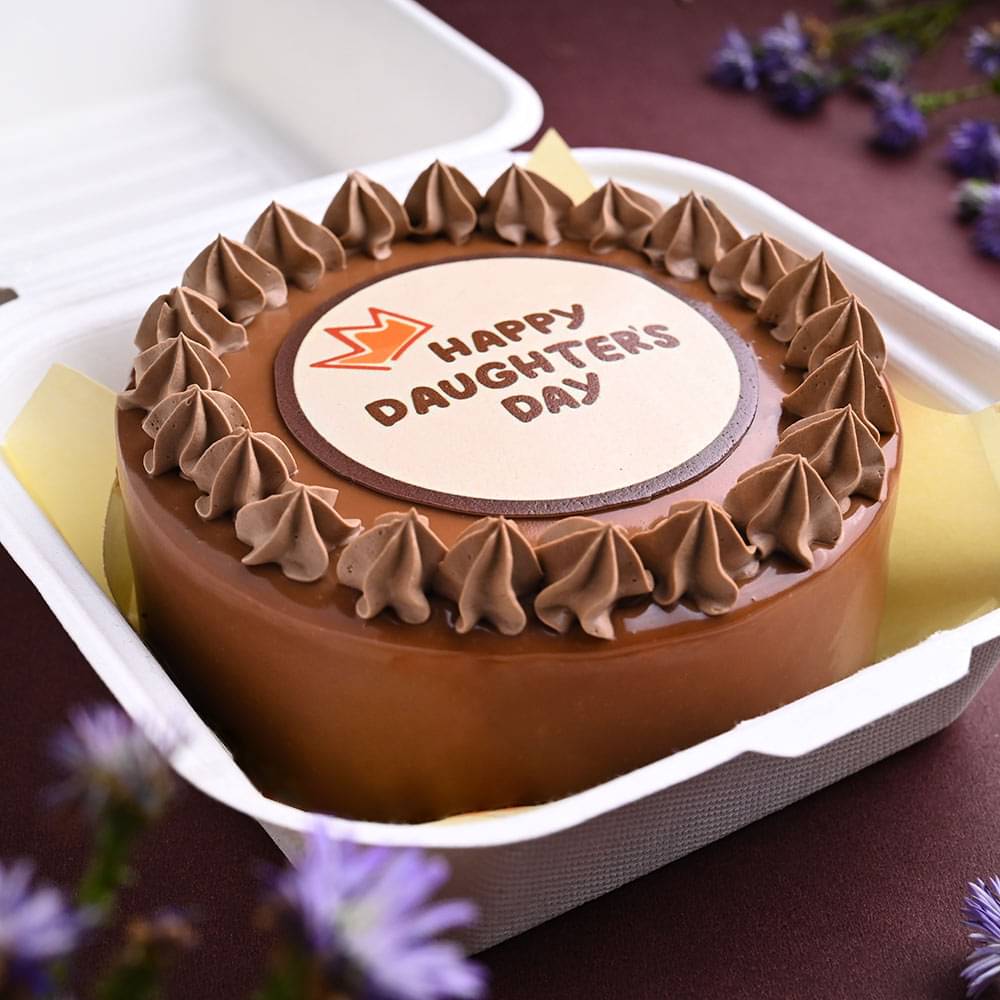 Daughters Day Milk Chocolate Bento Cake