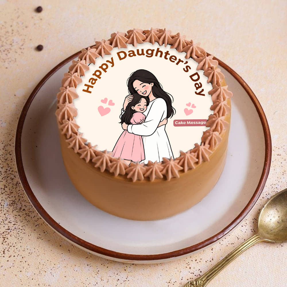 Daughters Day Special Bento Cake