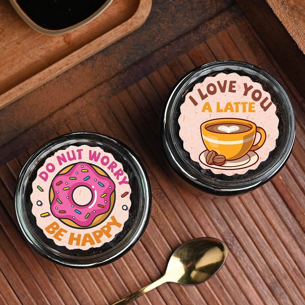 Decadent Chocolate Jar Cake Duo