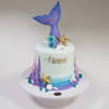 Order Deep Dive Mermaid Cream Cake Online