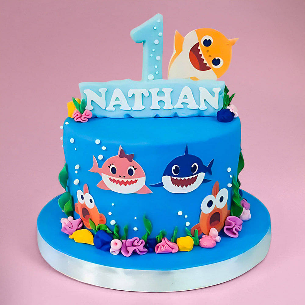 Deep Sea Fondant Cake