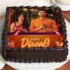 Delish Diwali Photo Cake