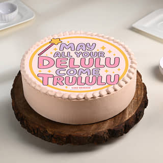 Delulu Becomes Trululu Cake