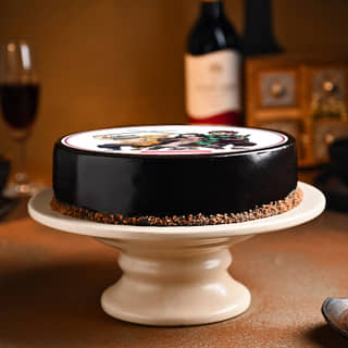 Side View of Demon Slayer Squad Cake