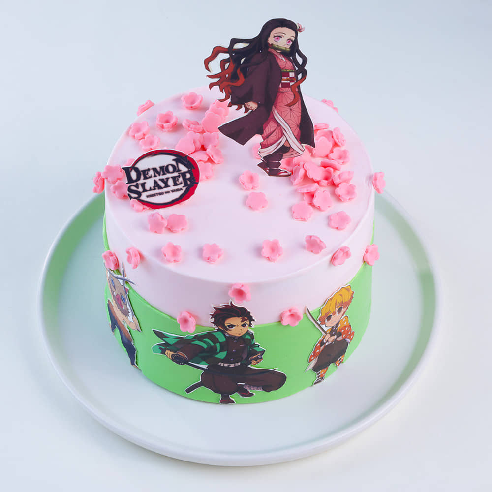 Demon Slayer Themed Cake