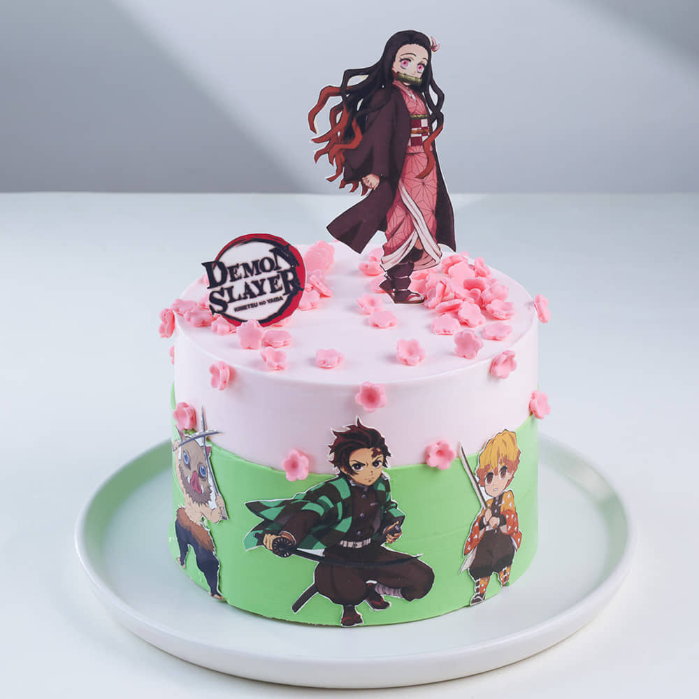 Demon Slayer Themed Cake