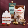 Designer Rakhi Duo with Cashews and Chocolate