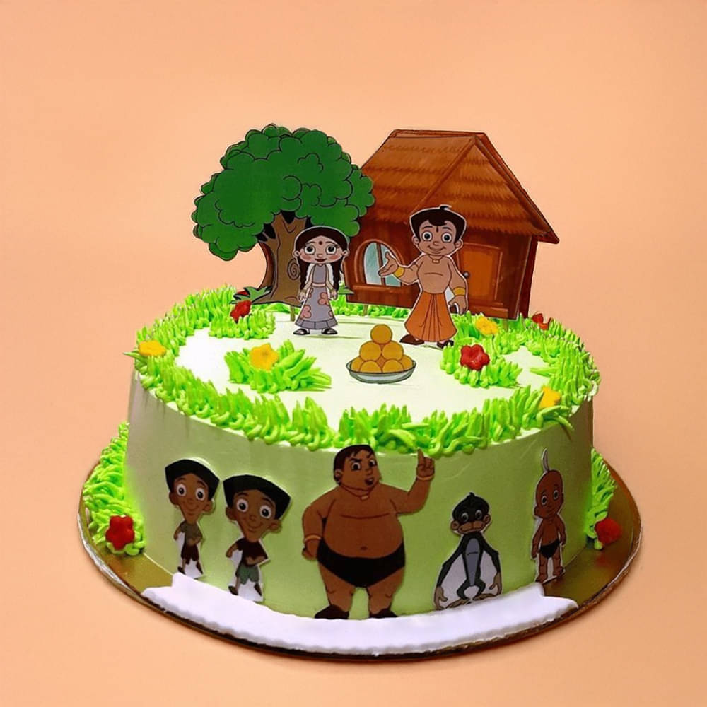 Dholakpur Gang Chhota Bheem Cake