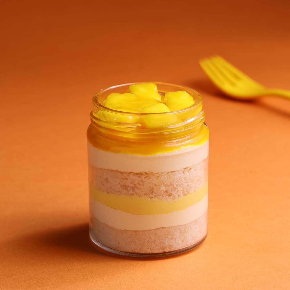 Order Divine Mango Jar Cake Online 