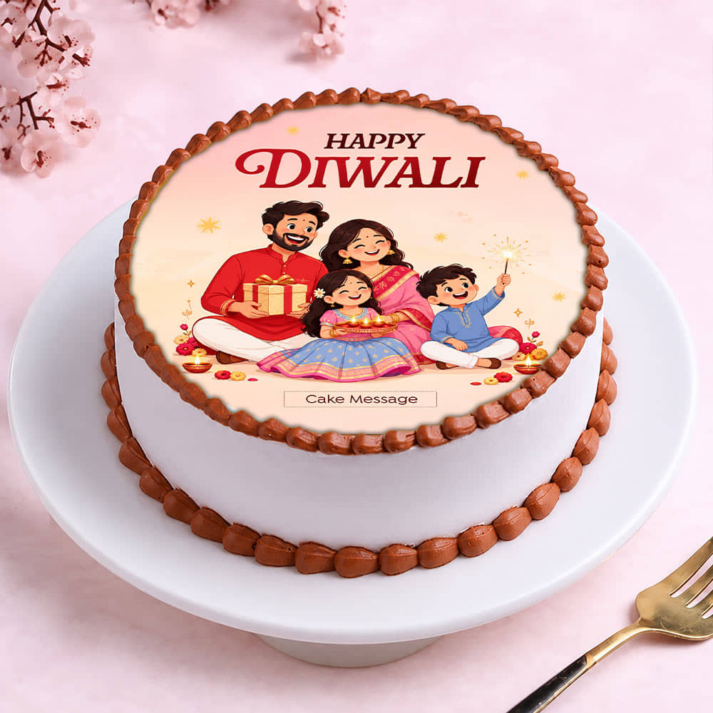 Diwali Family Celebration Cake