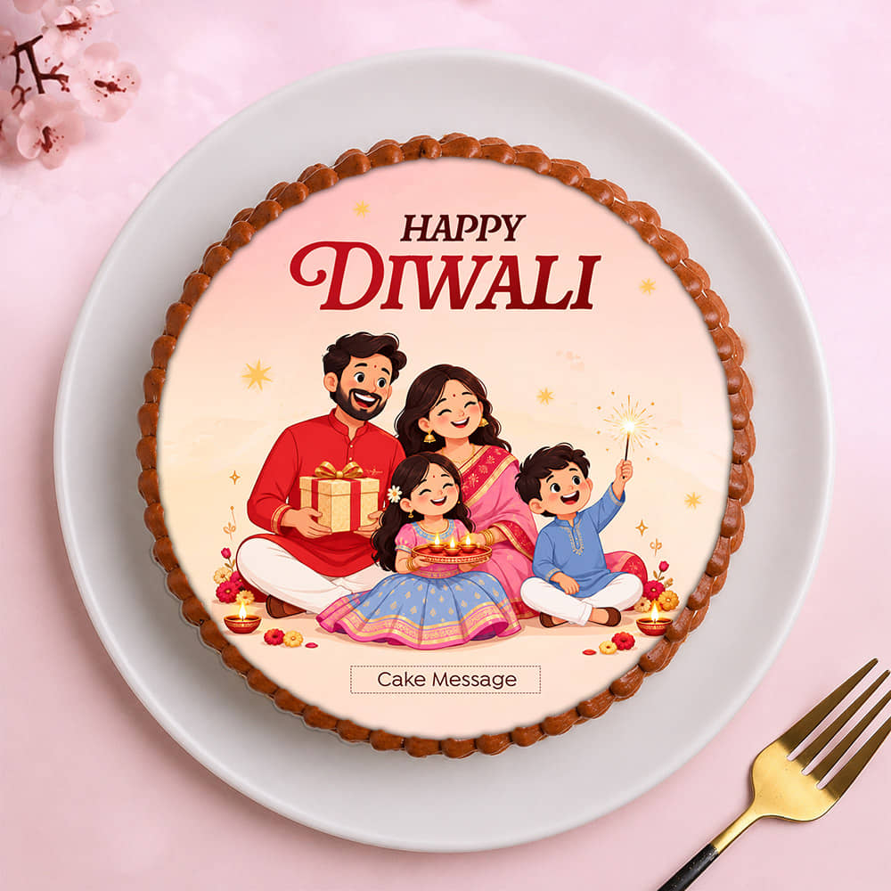 Diwali Family Celebration Cake