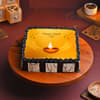 Diwali Square Choco Photo Cake