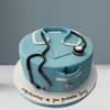 Doctor Attire Fondant Cake