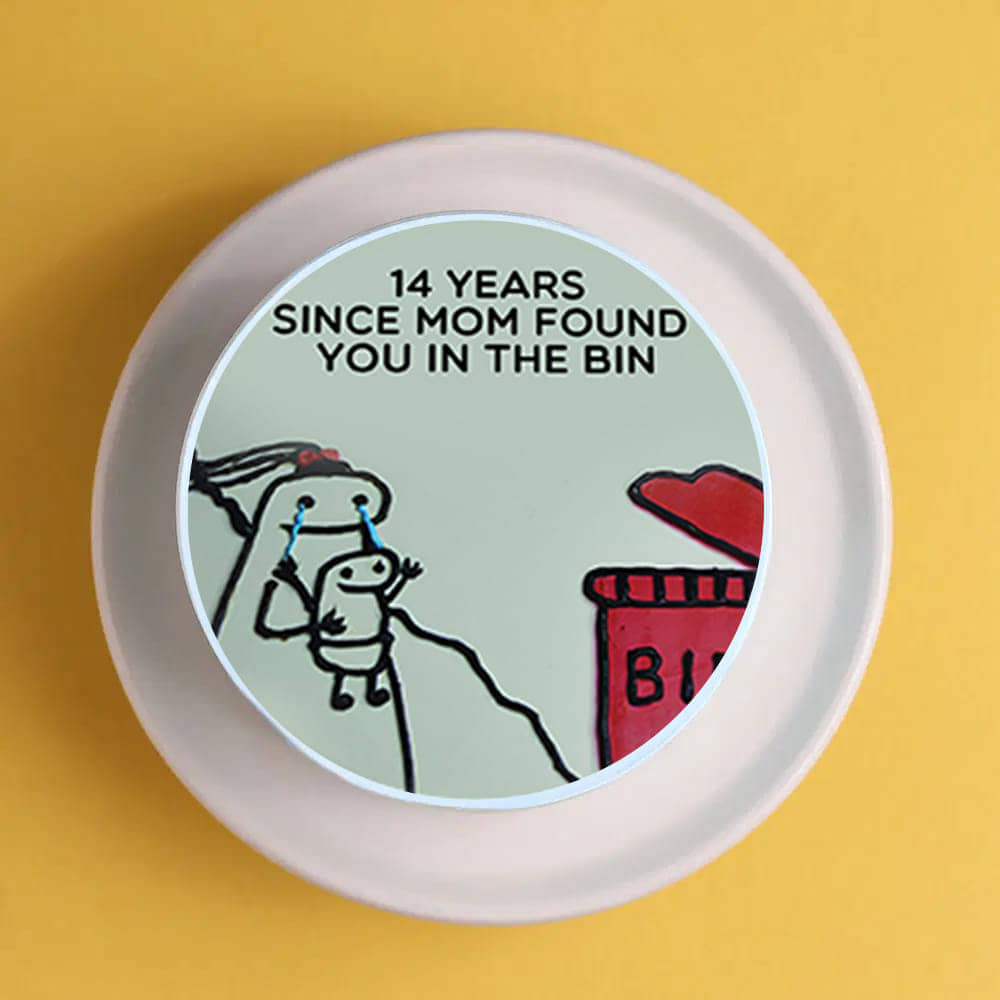 Doodle Meme Bento Cake
