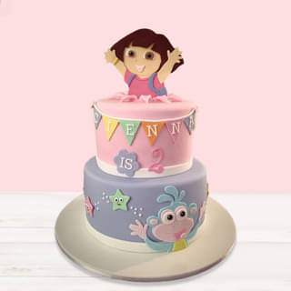 Dora The Explorer Tier Cake