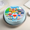 Doraemon Friends Fiesta Birthday Cake Online