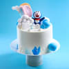 Doraemon in the Sky Theme Cake