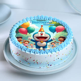 Doraemon Joy Birthday Cake