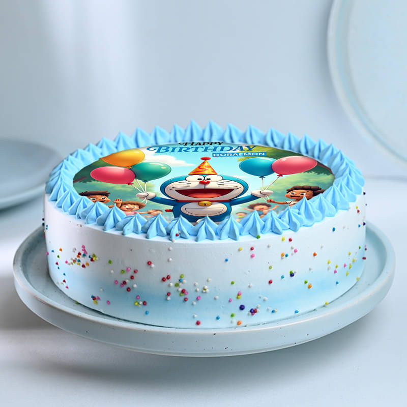 Doraemon Joy Birthday Cake