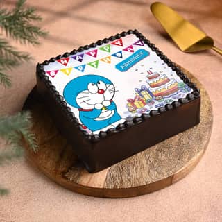 Doraemon Birthday Bash Cake