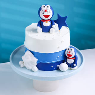 Doraemon Snows N Stars Cake
