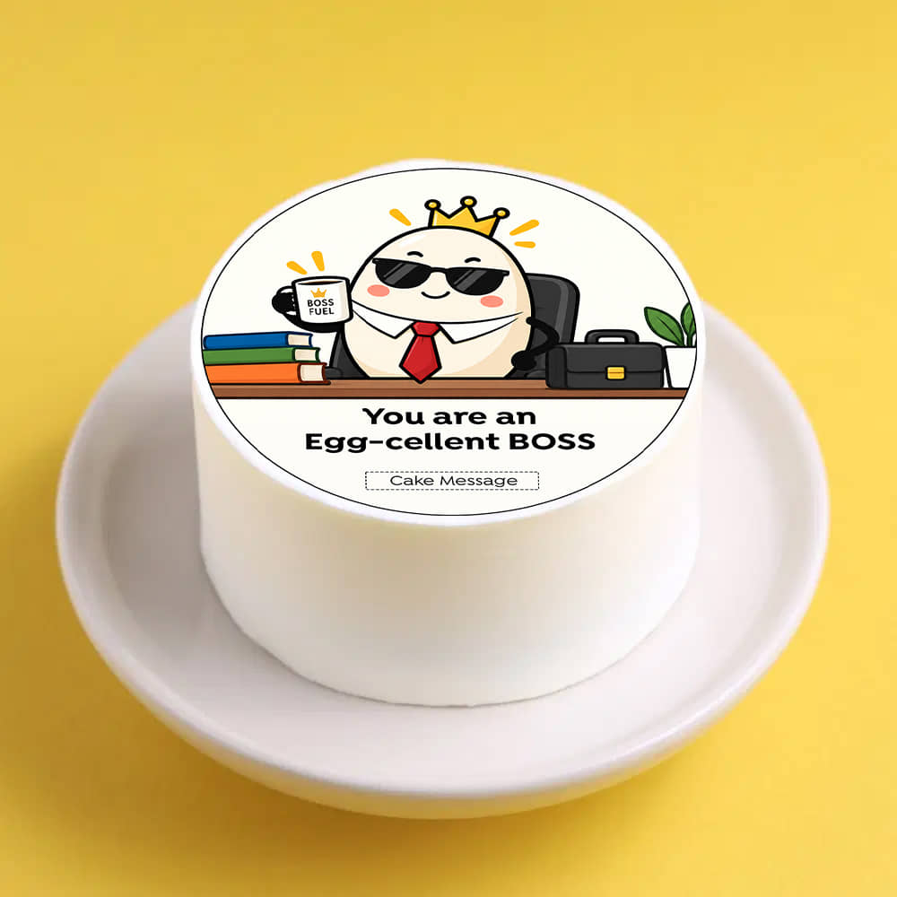 Eggcellent Boss Bento Cake