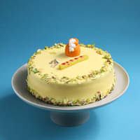Eggless Rasmalai Matka Janmashtami Cake 