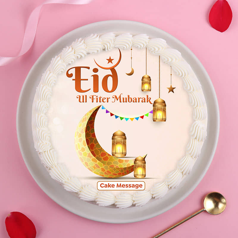 Eid Mubarak Celebration Cake