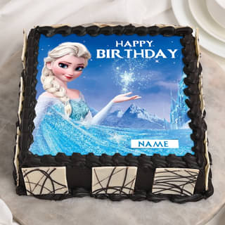 Elsa Ice Delight Cake