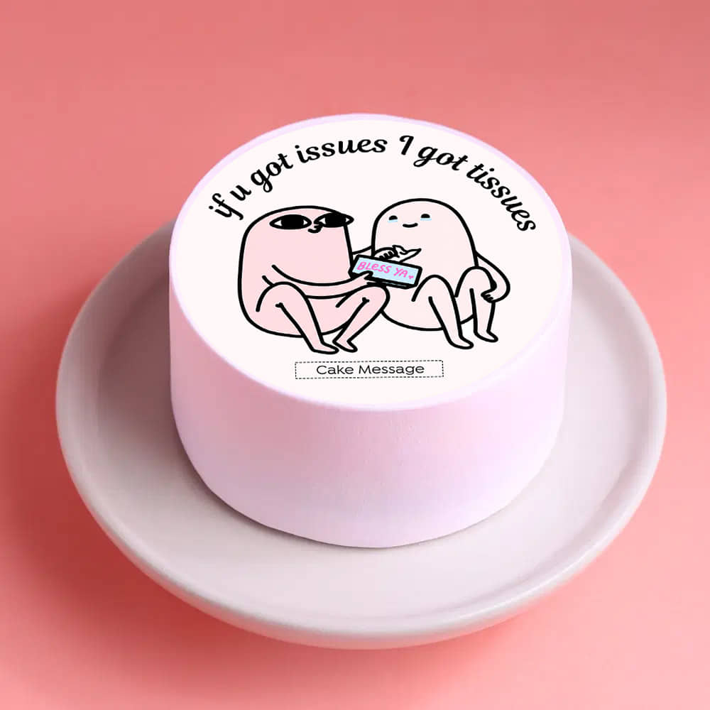 Emotional Support Bestie Bento Cake