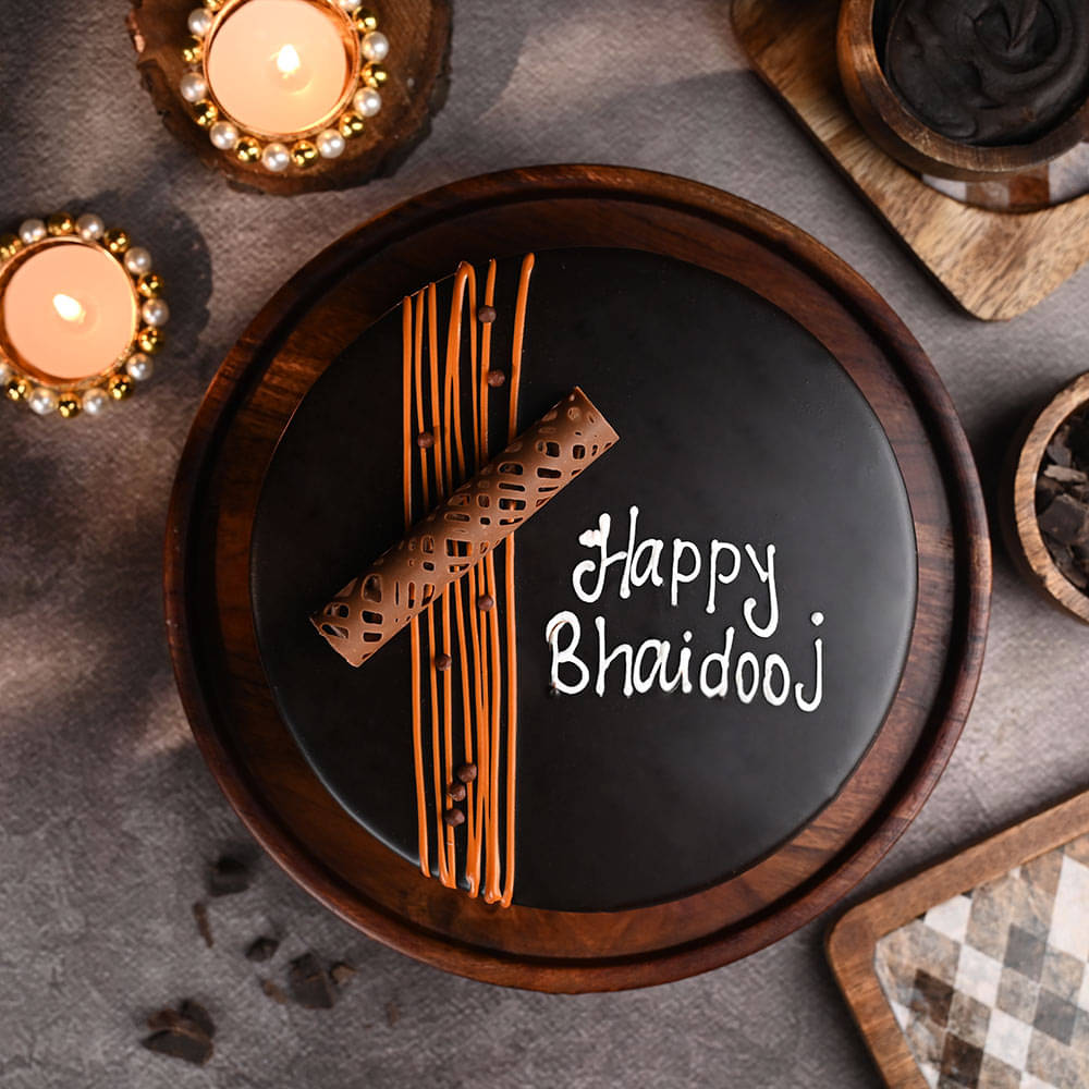 Bhai Dooj Choco Truffle Cake