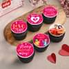 Enticing Valentine Day Cup Cakes