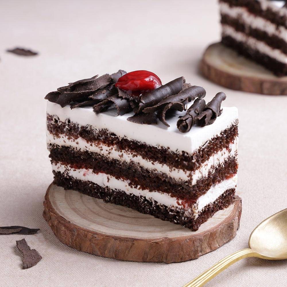 Top View of Black Forest Pastry