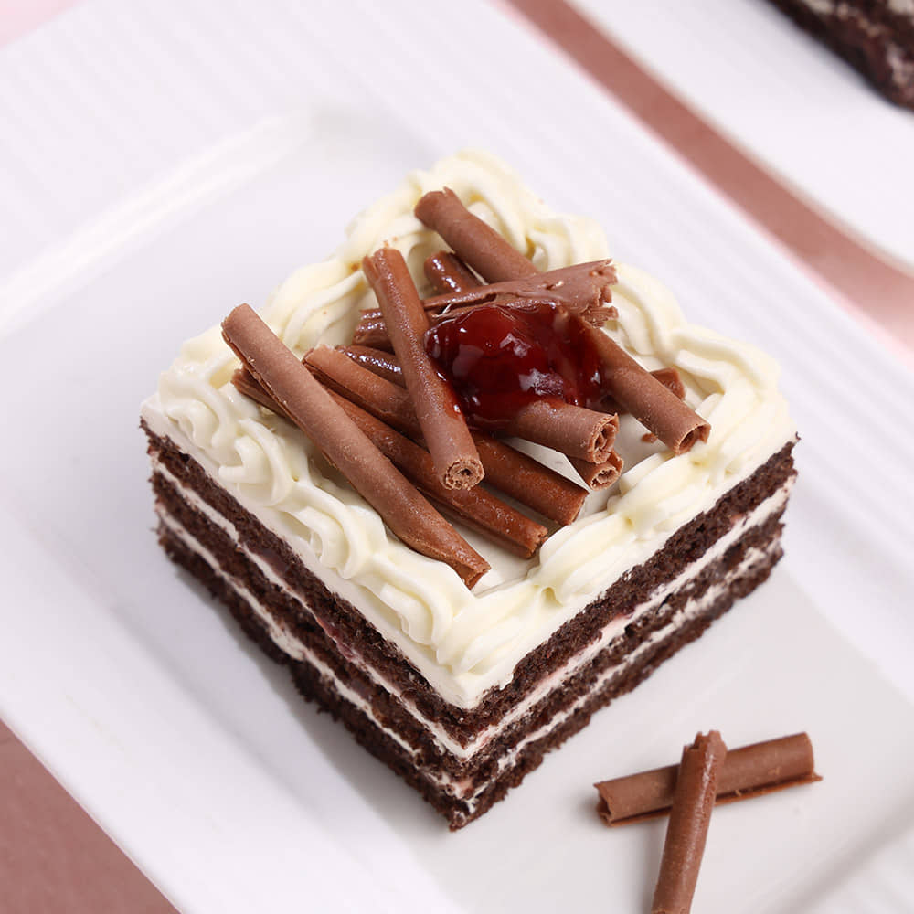 Top View of Black Forest Pastry