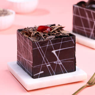 Top View of Black Forest Pastry