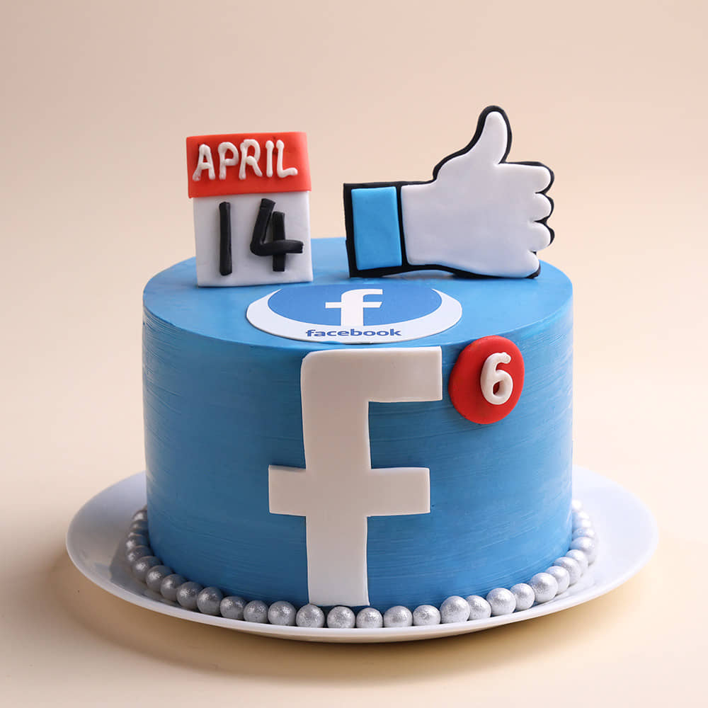 Facebook Like Icon Cake